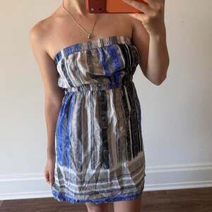 Y2K Billabong cotton strapless mini dress size M